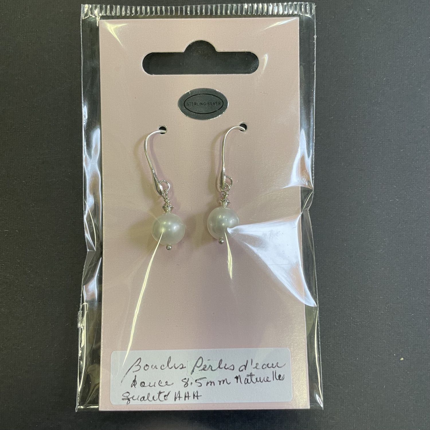 Freshwater pearl earrings
