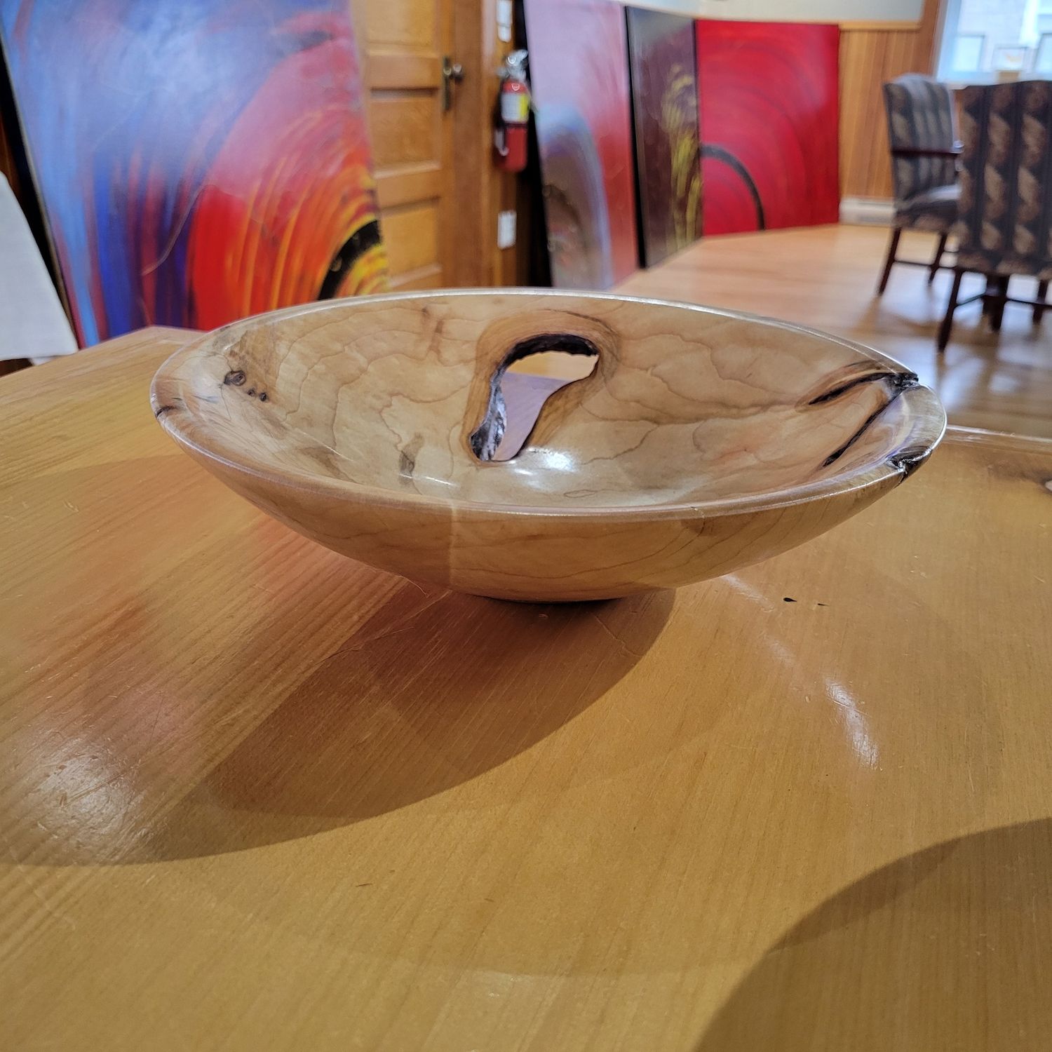 Medium size Maple Burl Bowl