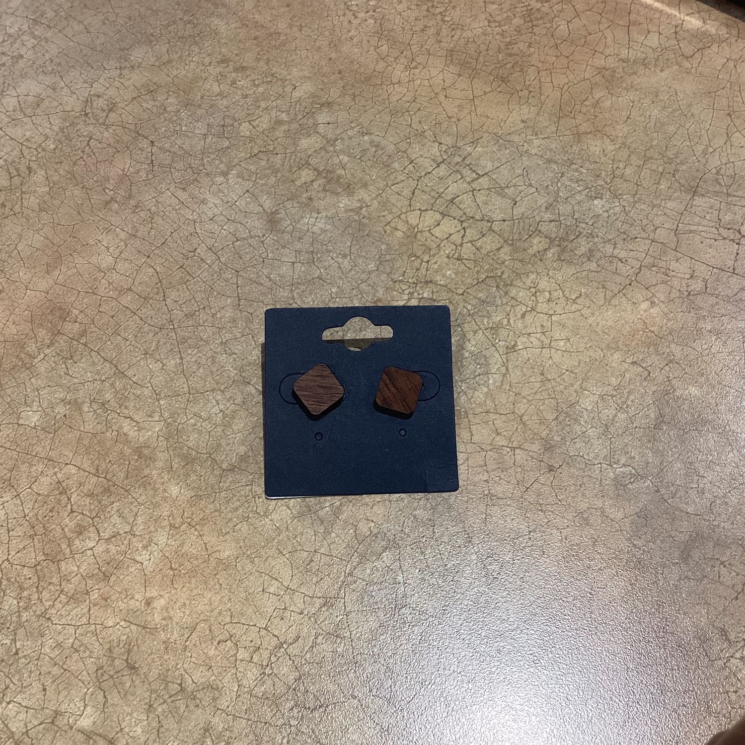 Wood Stud Pin Earrings 4