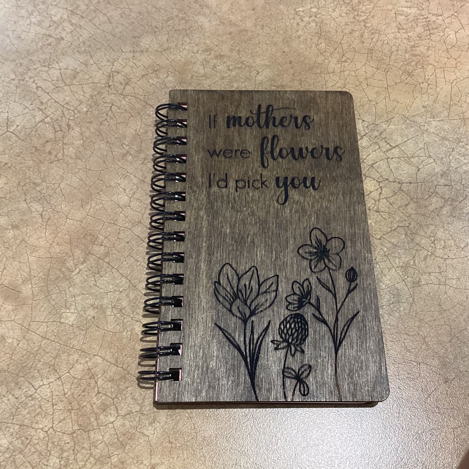 Notebook Small Mother Brown