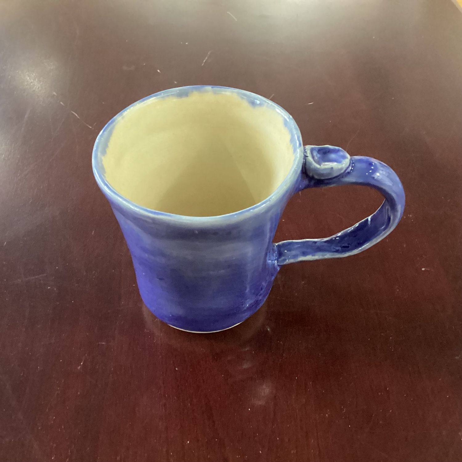 French Blue Mugs