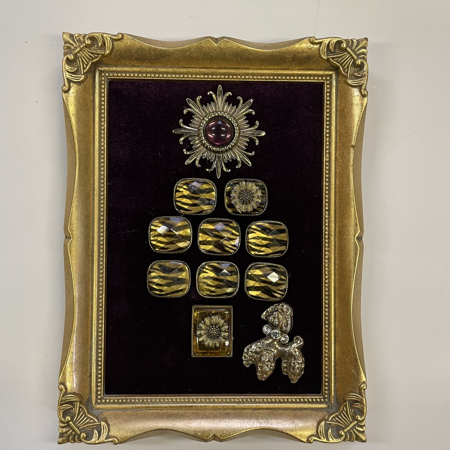 Tree with a small dog