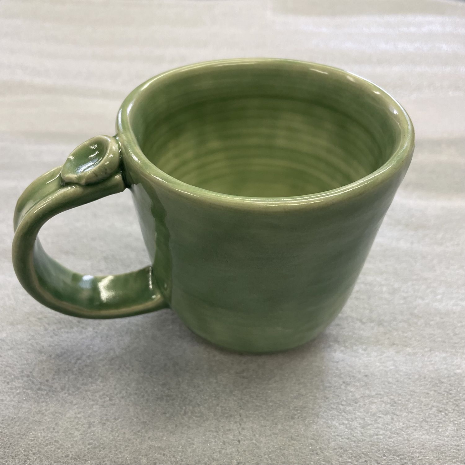 Light green large mug