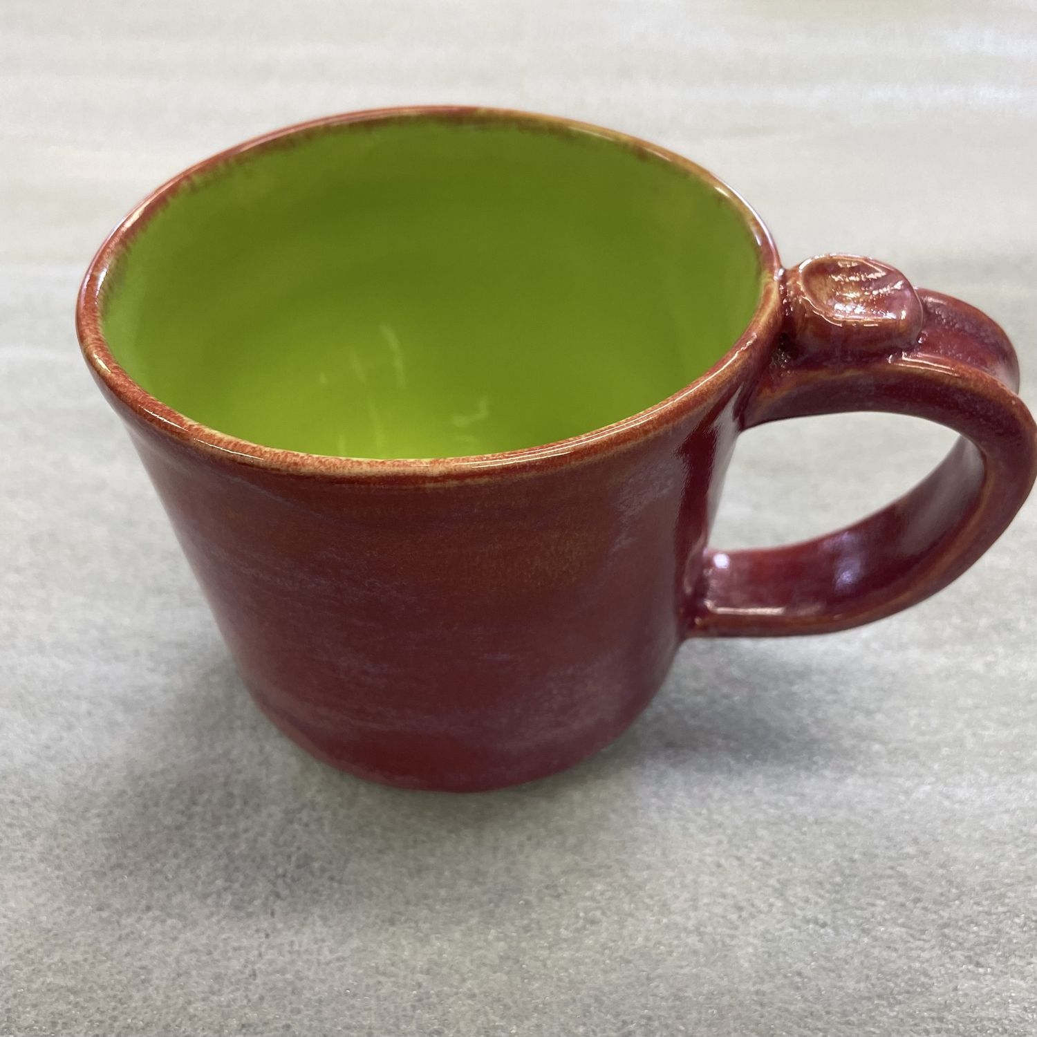 Green Pink Large mug