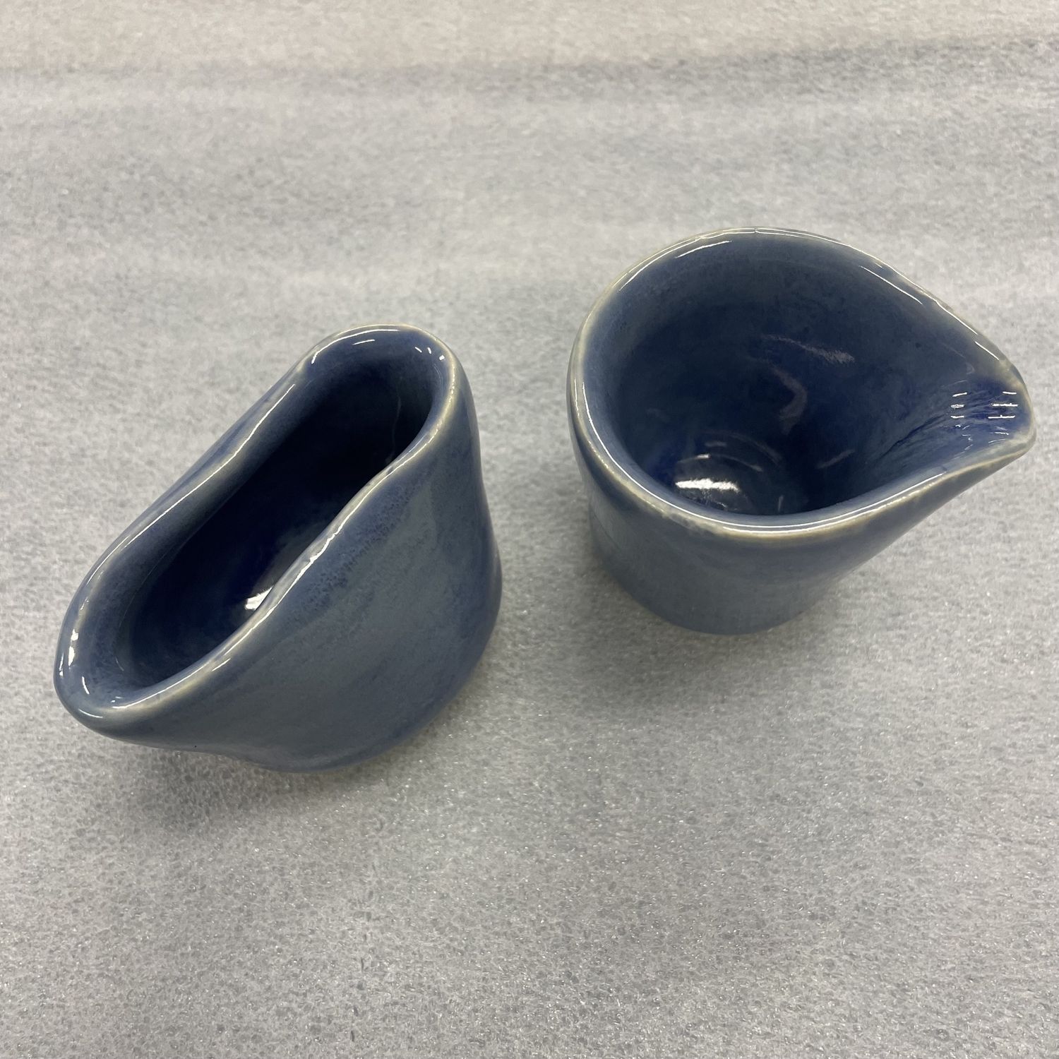 Creamer &amp; Sugar set - Pale blue