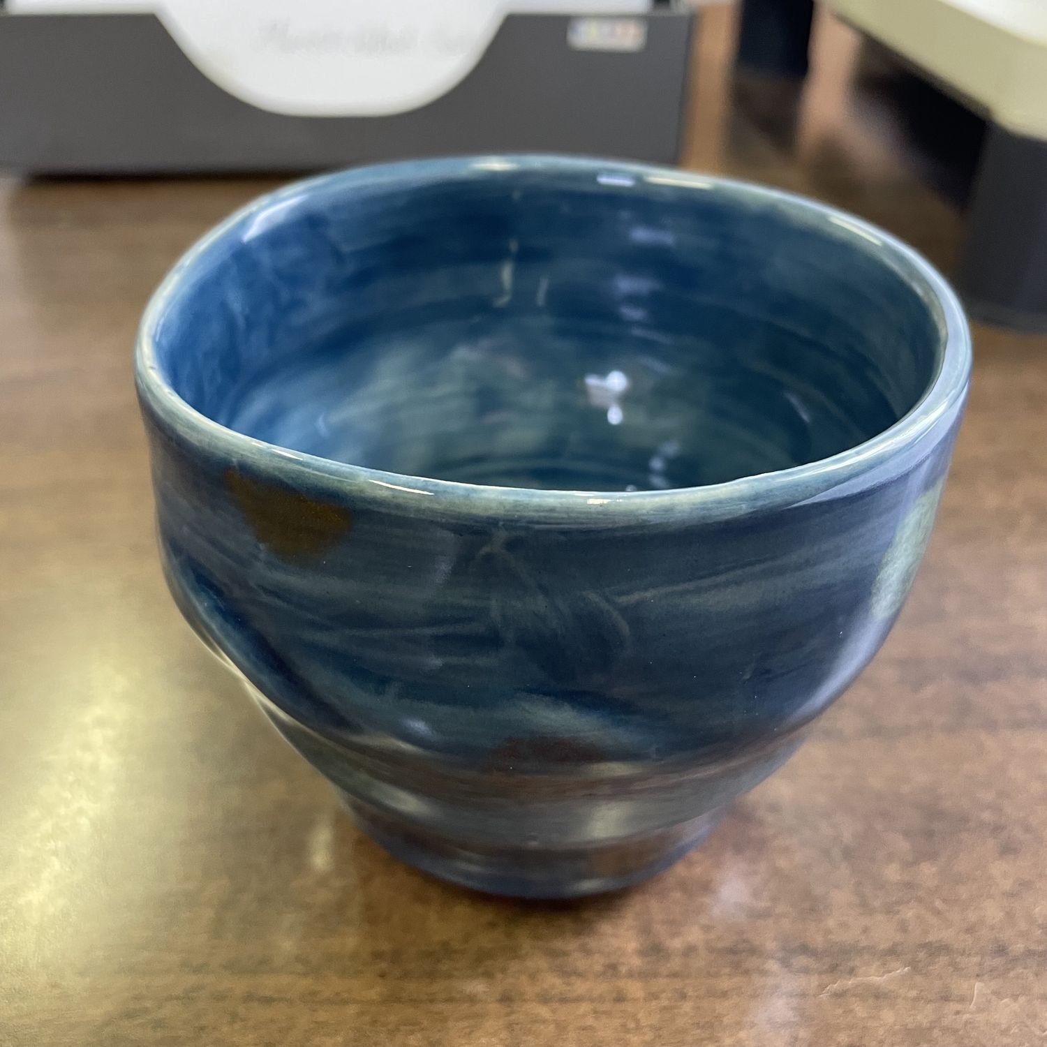 Small Dots bowl - Blue