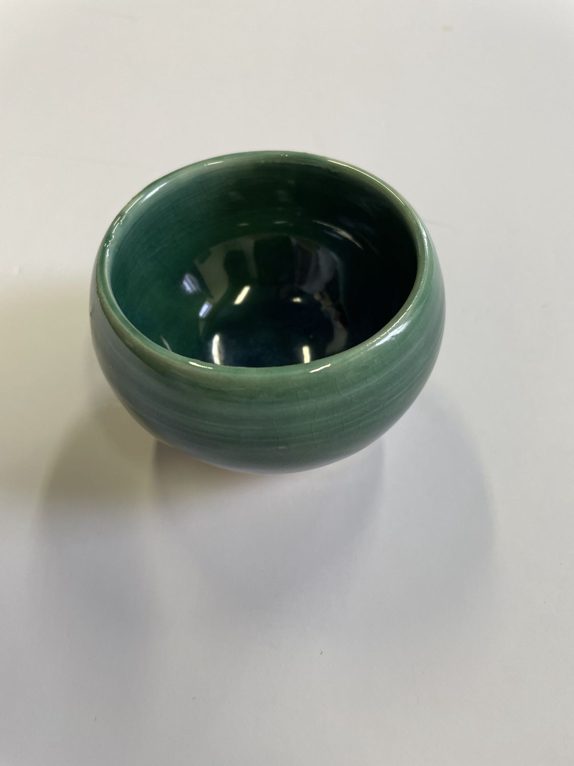 Small green bowl