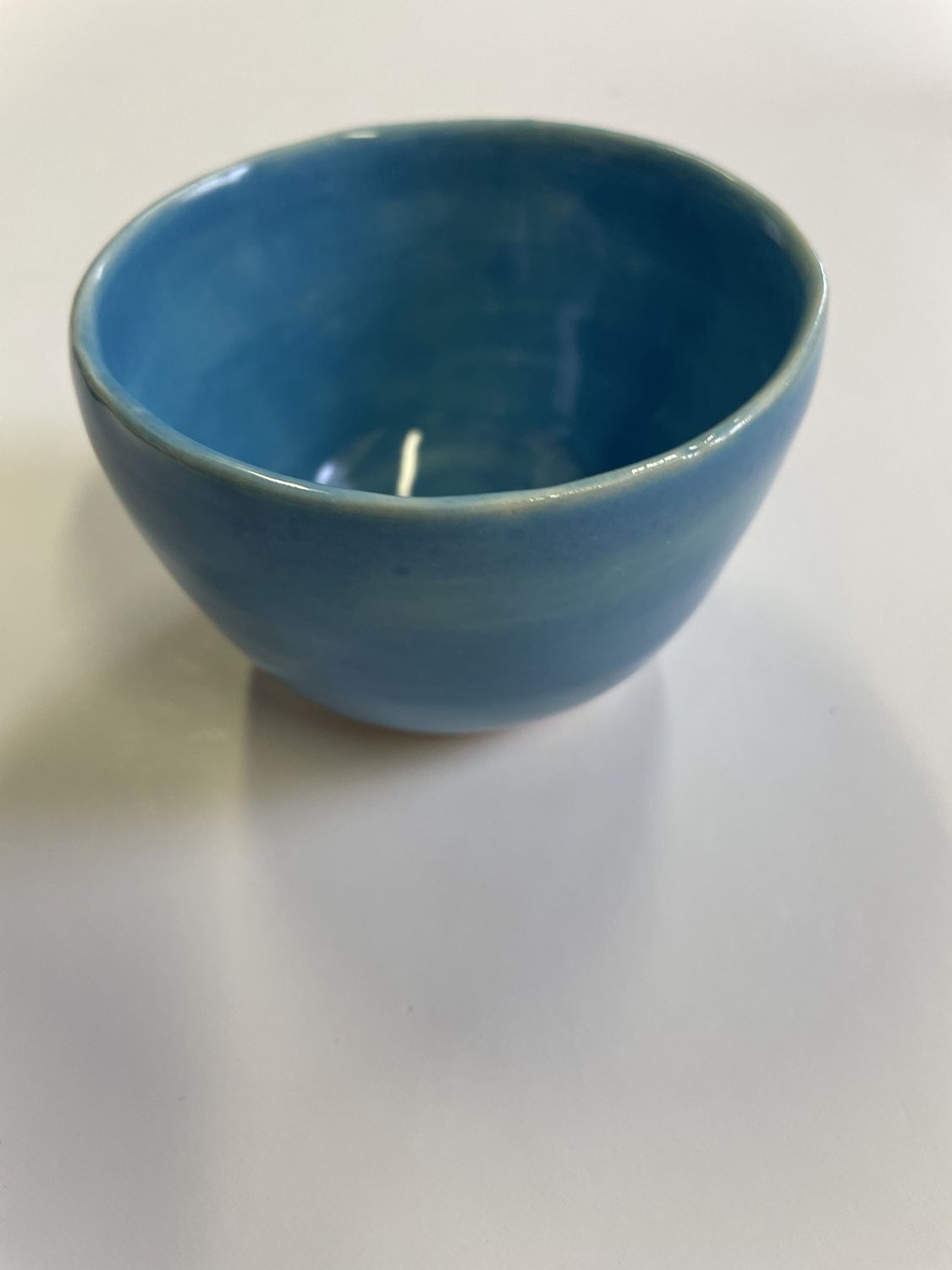 Small blue bowl