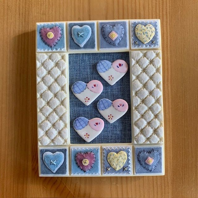 Valentine Ceramic Hearts