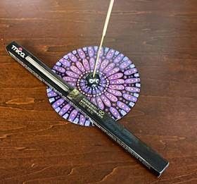 Incense burner - dot painting