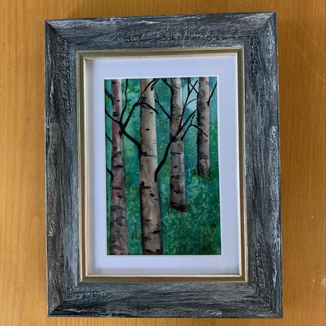 Birch trees