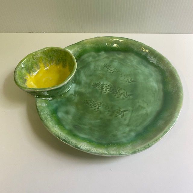 Green Nacho Plate