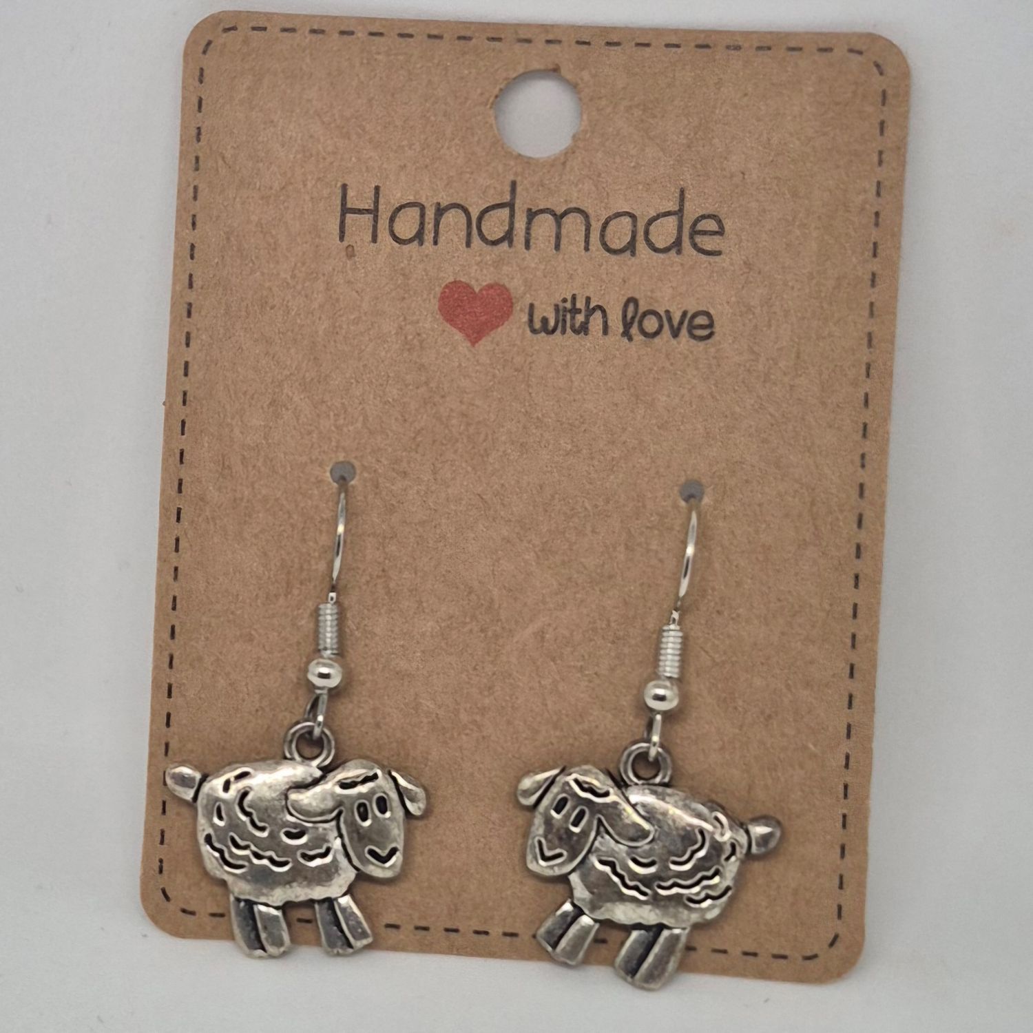 Earrings on hooks