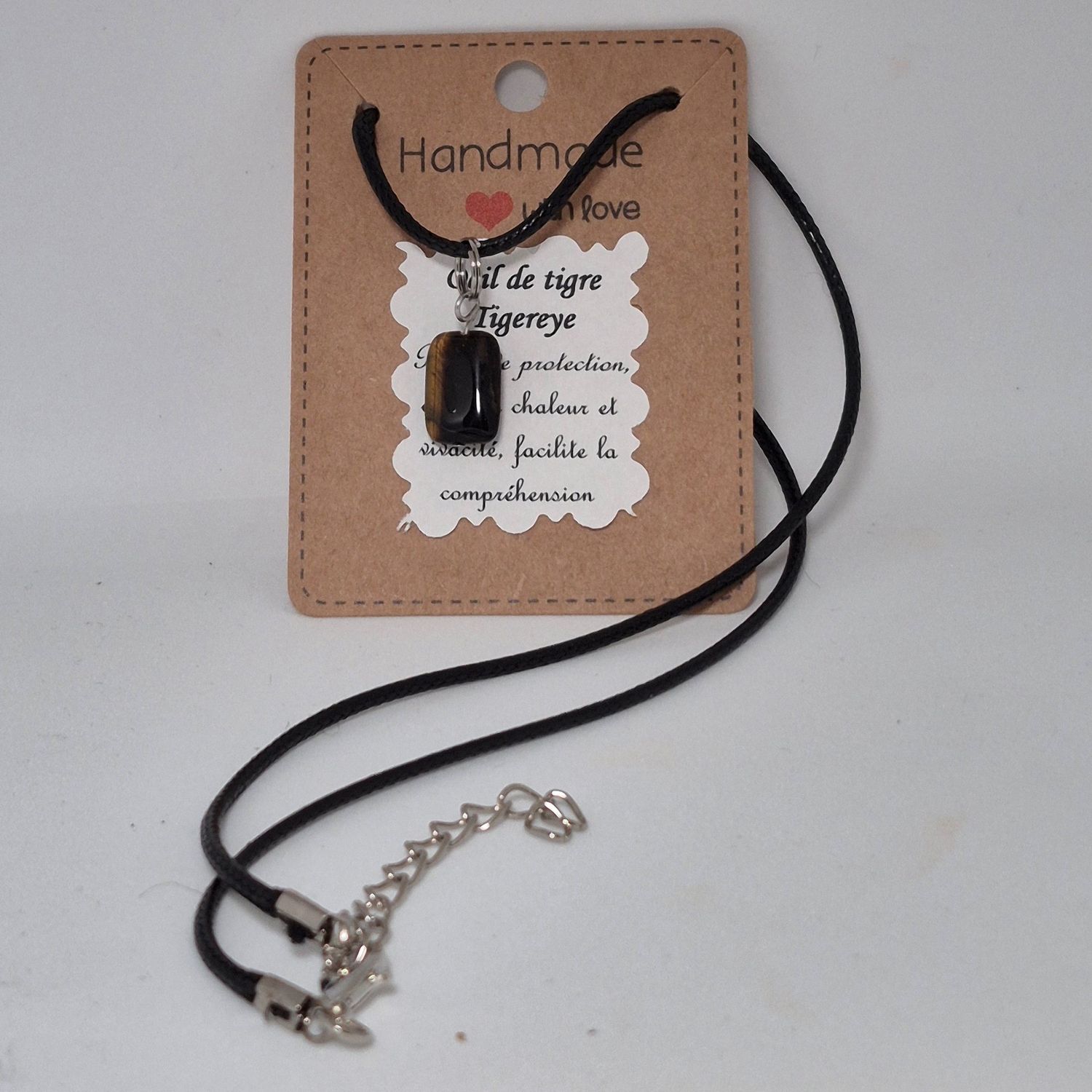 Semi-precious stone pendant necklaces