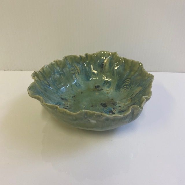 Bowl (shipwreck + green tea)
