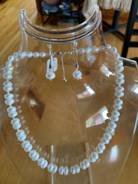 Ensemble de perles d'eau douce