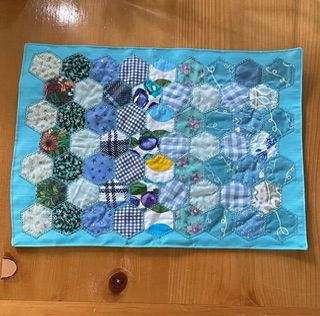 Hexagonal Patchwork placemats