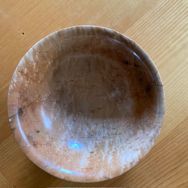 Bird Eye Maple Bowl 1