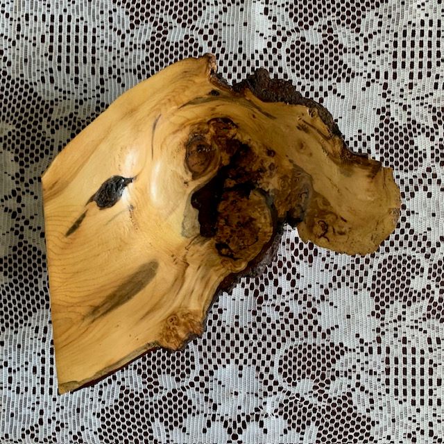 Cedar Burl Bowl