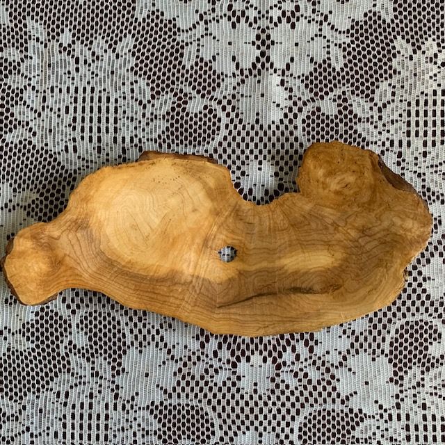 Maple Burl Plate