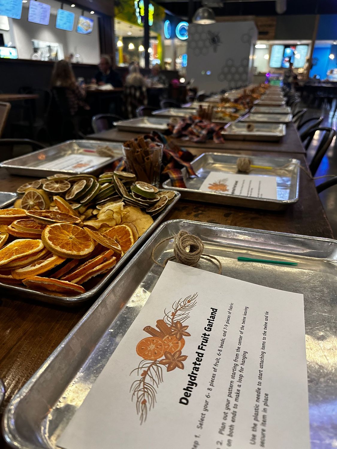 Holiday Garland Workshop