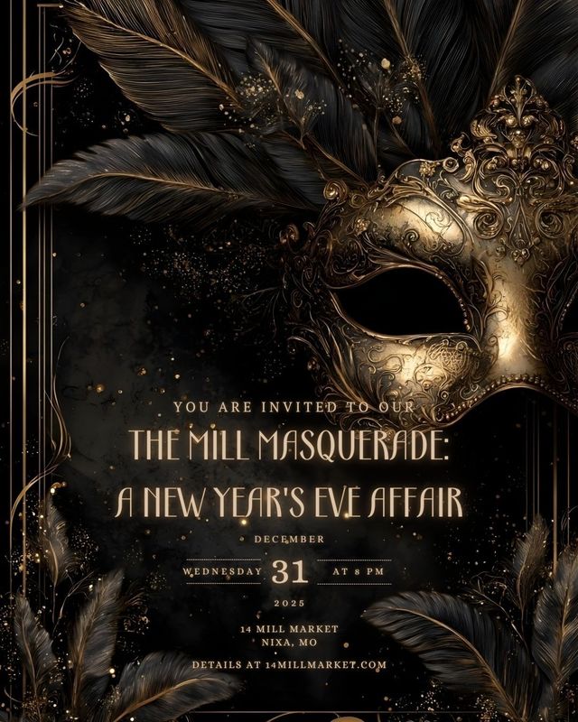 General Admission Masquerade at the Mill: A New Year's Eve Affair