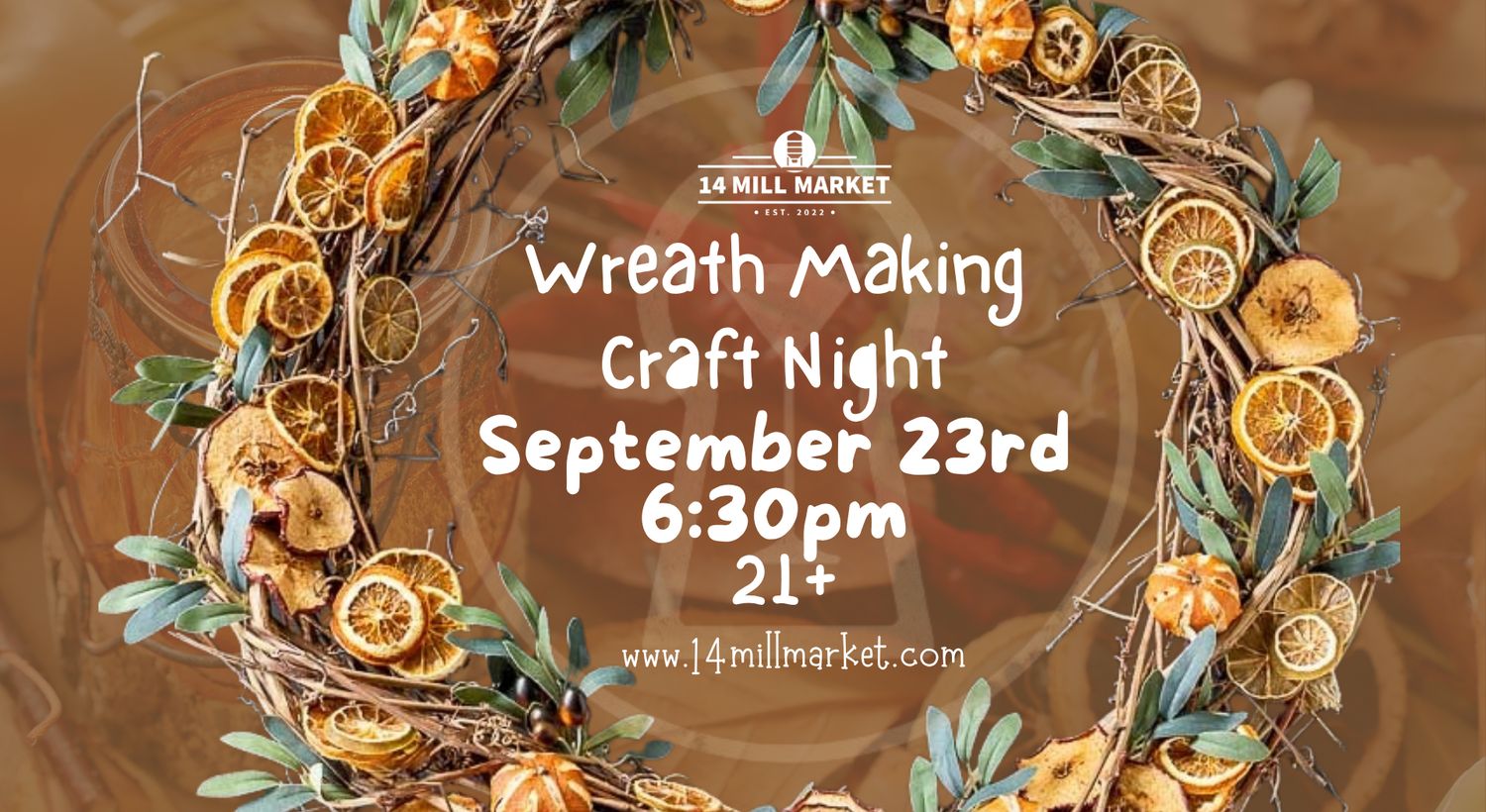 Wreath Making | Craft Nights In The Speakeasy Wreath Making | Craft Nights In The Speakeasy