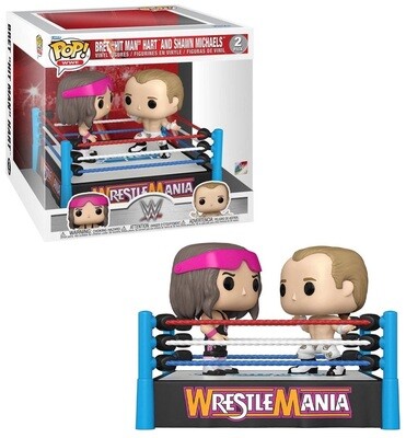 Bret Hit Man Hart And Shawn Michaels 2 Pack