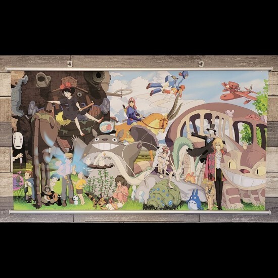 Toile murale : Univers Ghibli