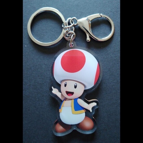 Porte-clefs : Mario : Toad