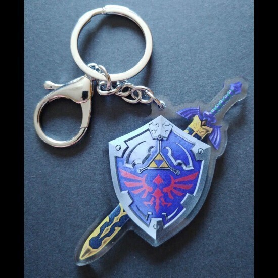 Porte-clefs : Zelda : Épée et bouclier