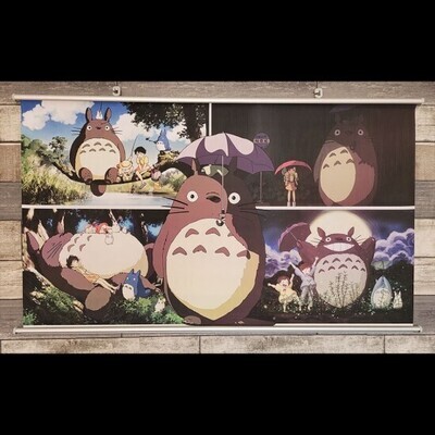 Toile murale : Mon voisin Totoro