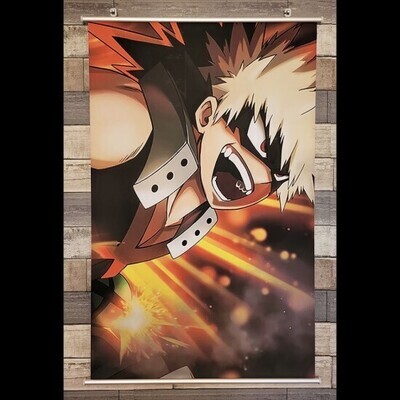 Toile murale : My Hero Academia : Bakugo