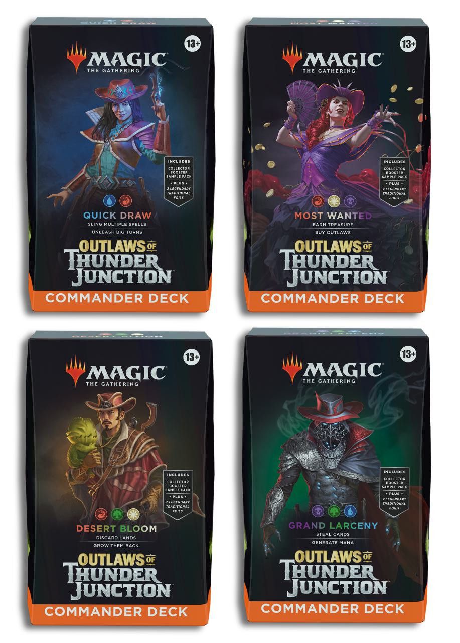 Magic Outlaws Of Thunder Junction Commander Deck