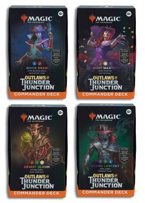 Magic Outlaws Of Thunder Junction Commander Deck