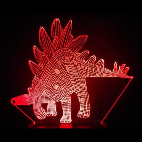 Veilleuse : Dinosaure : Stégosaure