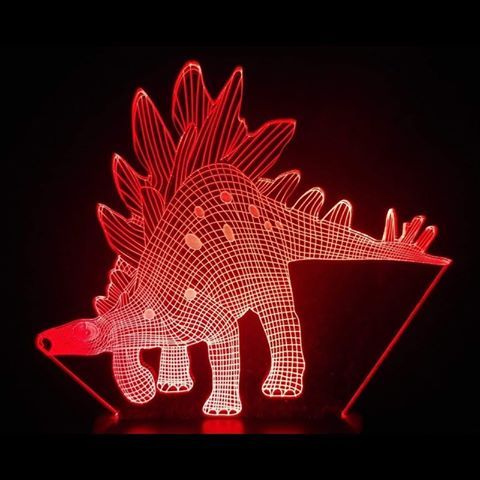 Veilleuse : Dinosaure : Stégosaure