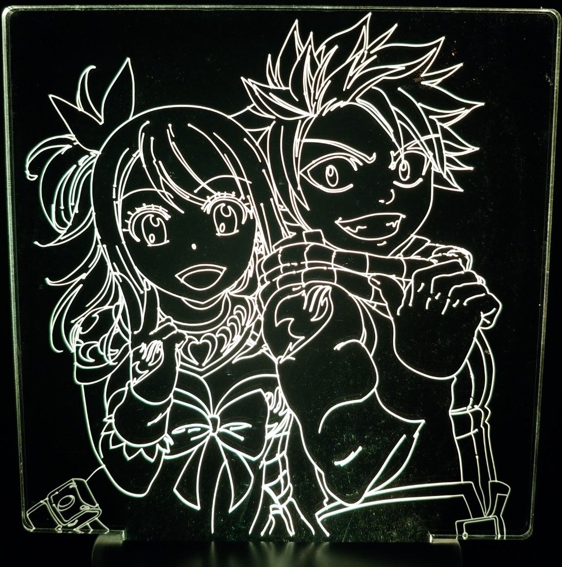 Veilleuse : Fairytail : Natsu et Lucy