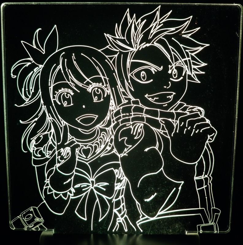 Veilleuse : Fairytail : Natsu et Lucy