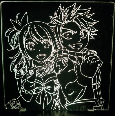 Veilleuse : Fairytail : Natsu et Lucy