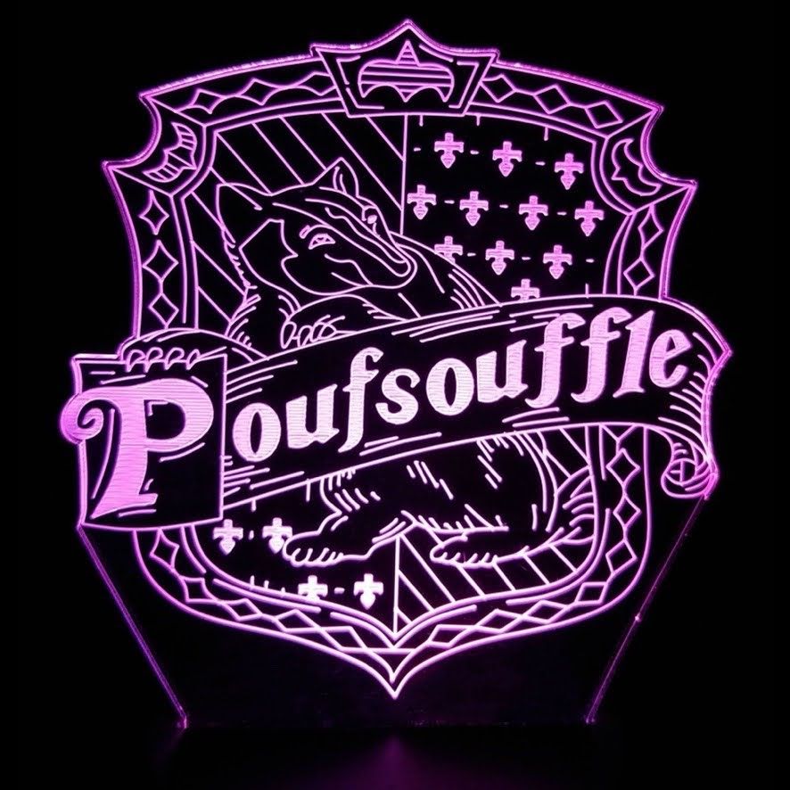 Veilleuse : Harry Potter : Poufsouffle
