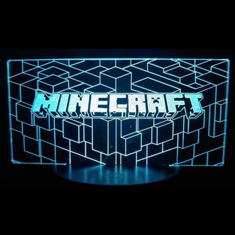 Veilleuse : Minecraft