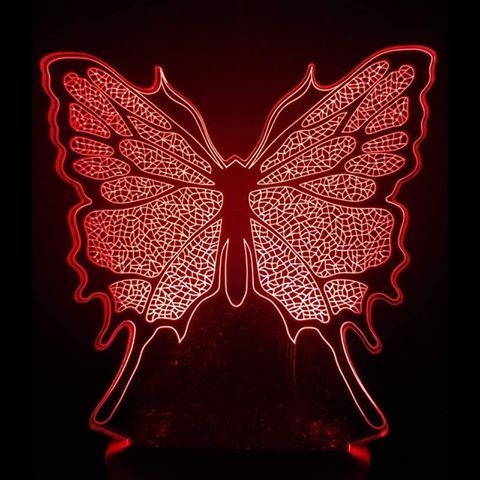 Veilleuse : Papillon