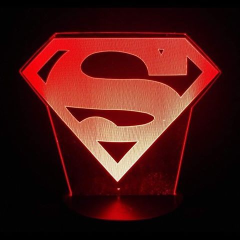 Veilleuse : Superman : Logo