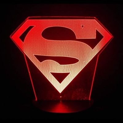Veilleuse : Superman : Logo
