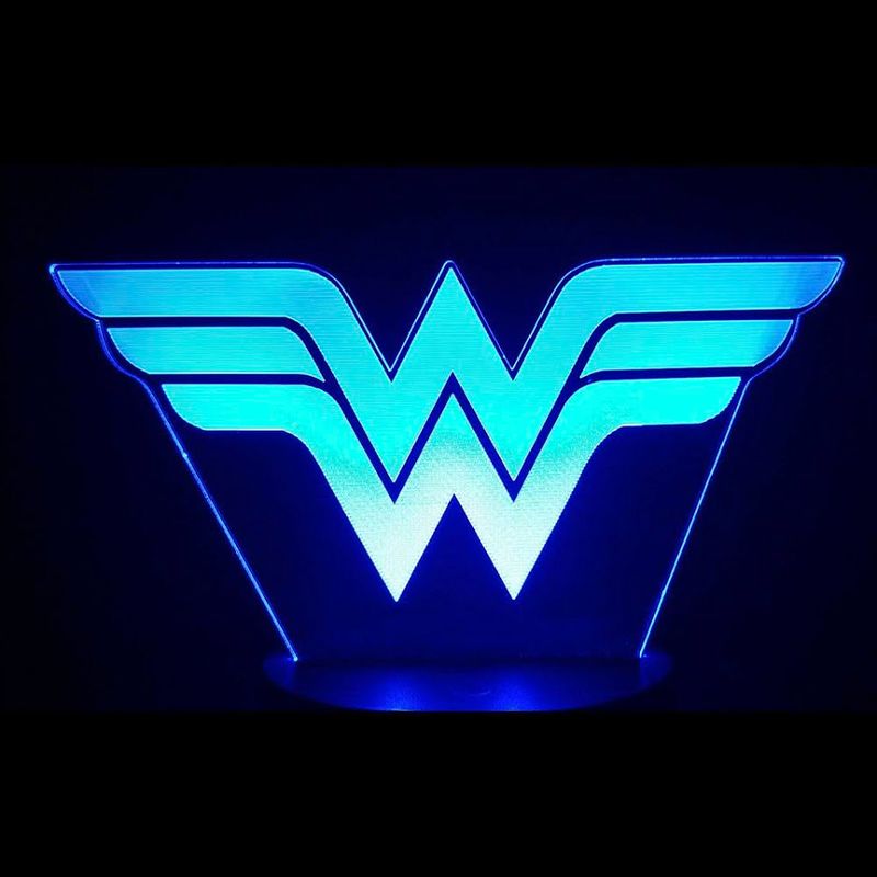 Veilleuse : Wonder Woman : Logo