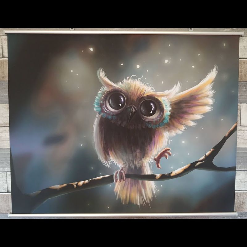 Toile murale : Le hibou