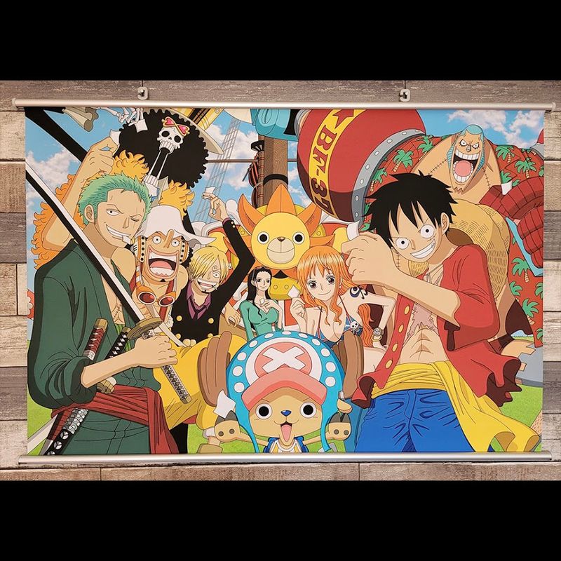 Toile murale : One Piece : Équipage de Luffy