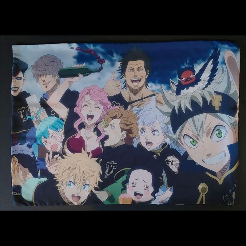 Taie d&#39;oreiller : Black Clover