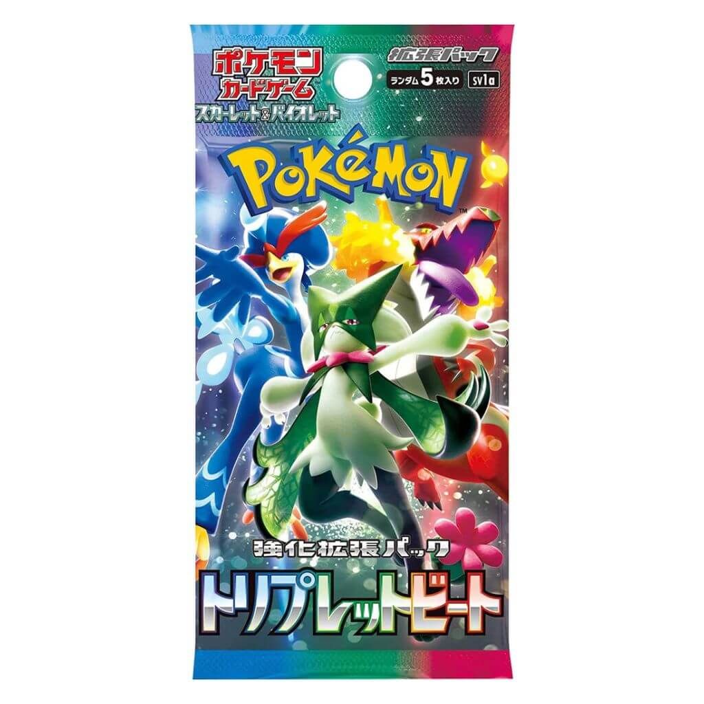Booster Pack Pokemon Jap Triple Beat